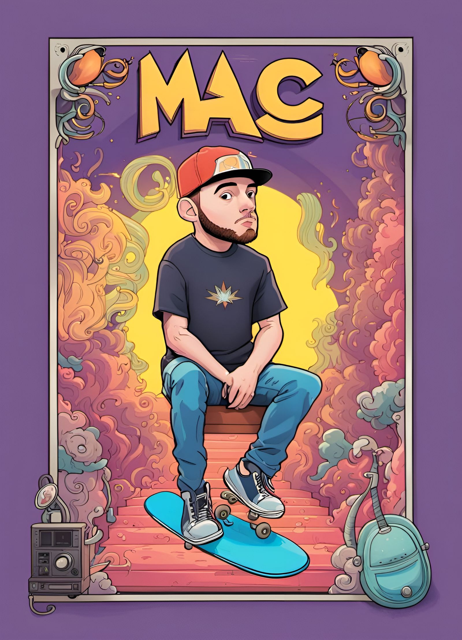 Mac Poster - AI Generated Artwork - NightCafe Creator