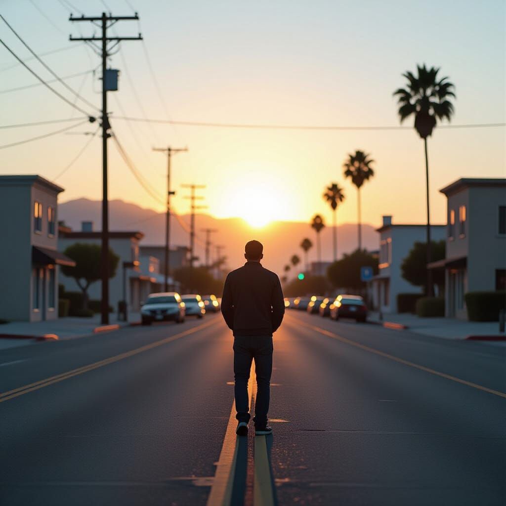 Early in the morning