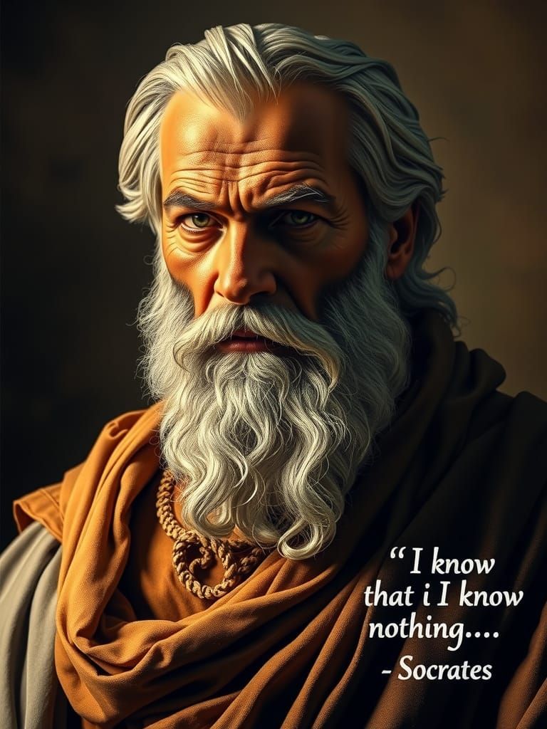 The Socratic Paradox  by @Zepp