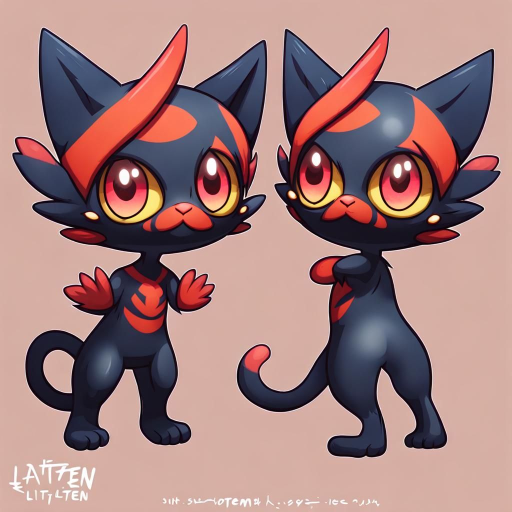 Sweet litten alien