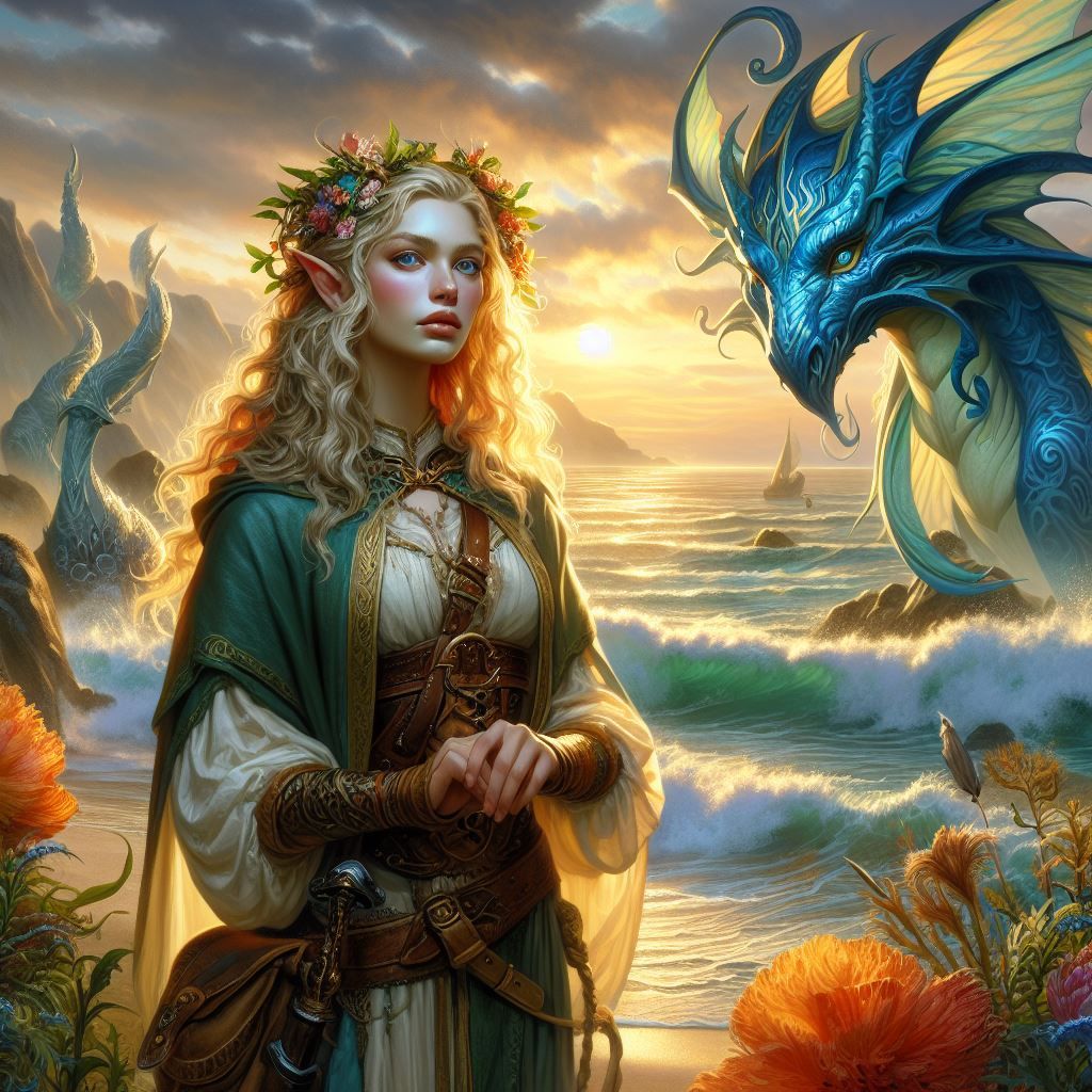 The Sea Serpent and Her Friend