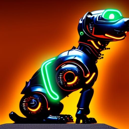 Armoured robo dog