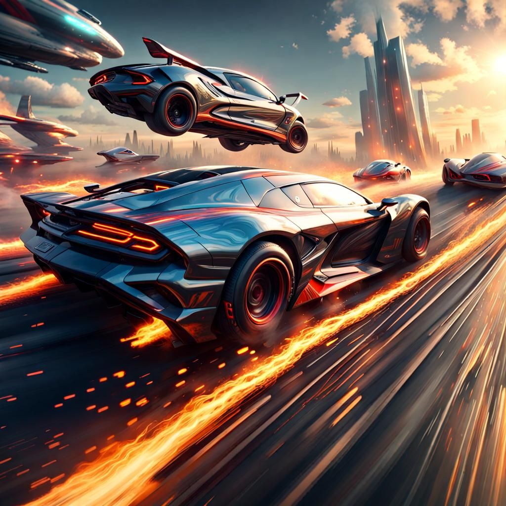 Futuristic racing!!  by @Devean Thomas