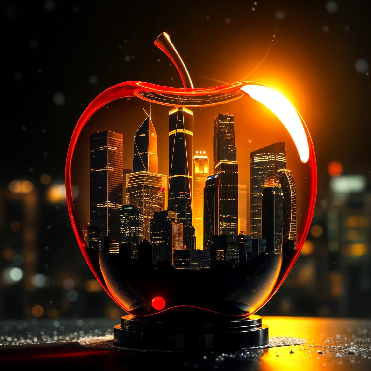 The Big Apple  by @The Nights Sky