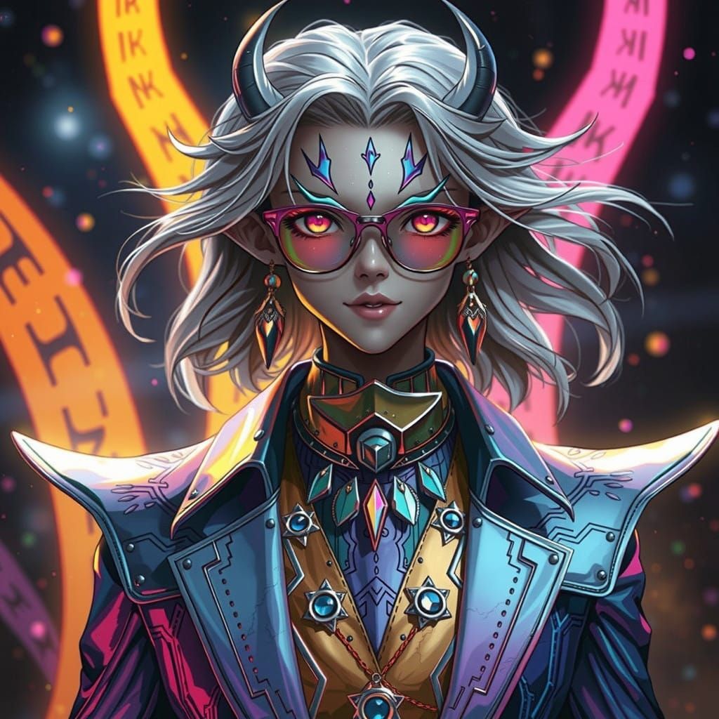 cyberpunk edgerunners anime style, featured on pixiv, kawaii, lofi, anime art, anime art by Studio Trigger, sword art online anime style. A...