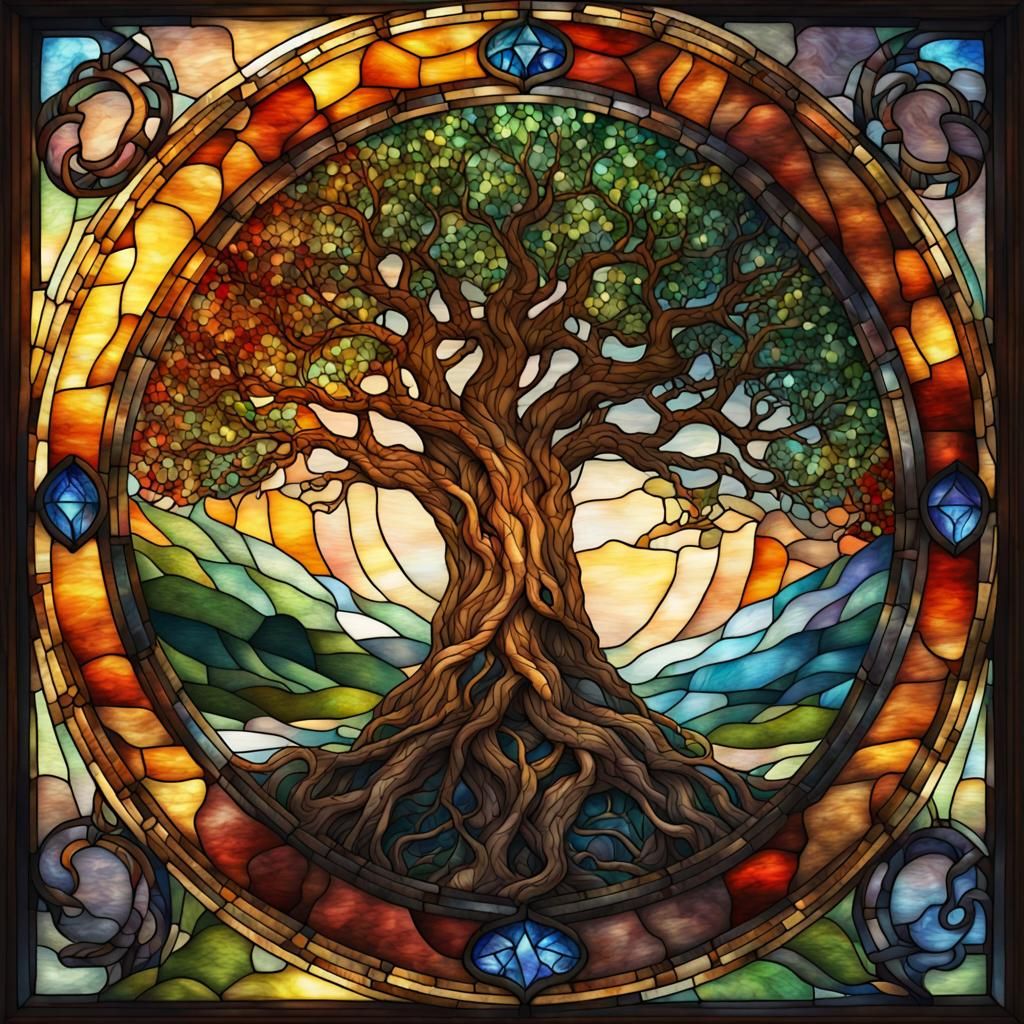 Stained glass art  by @SeaBlaze