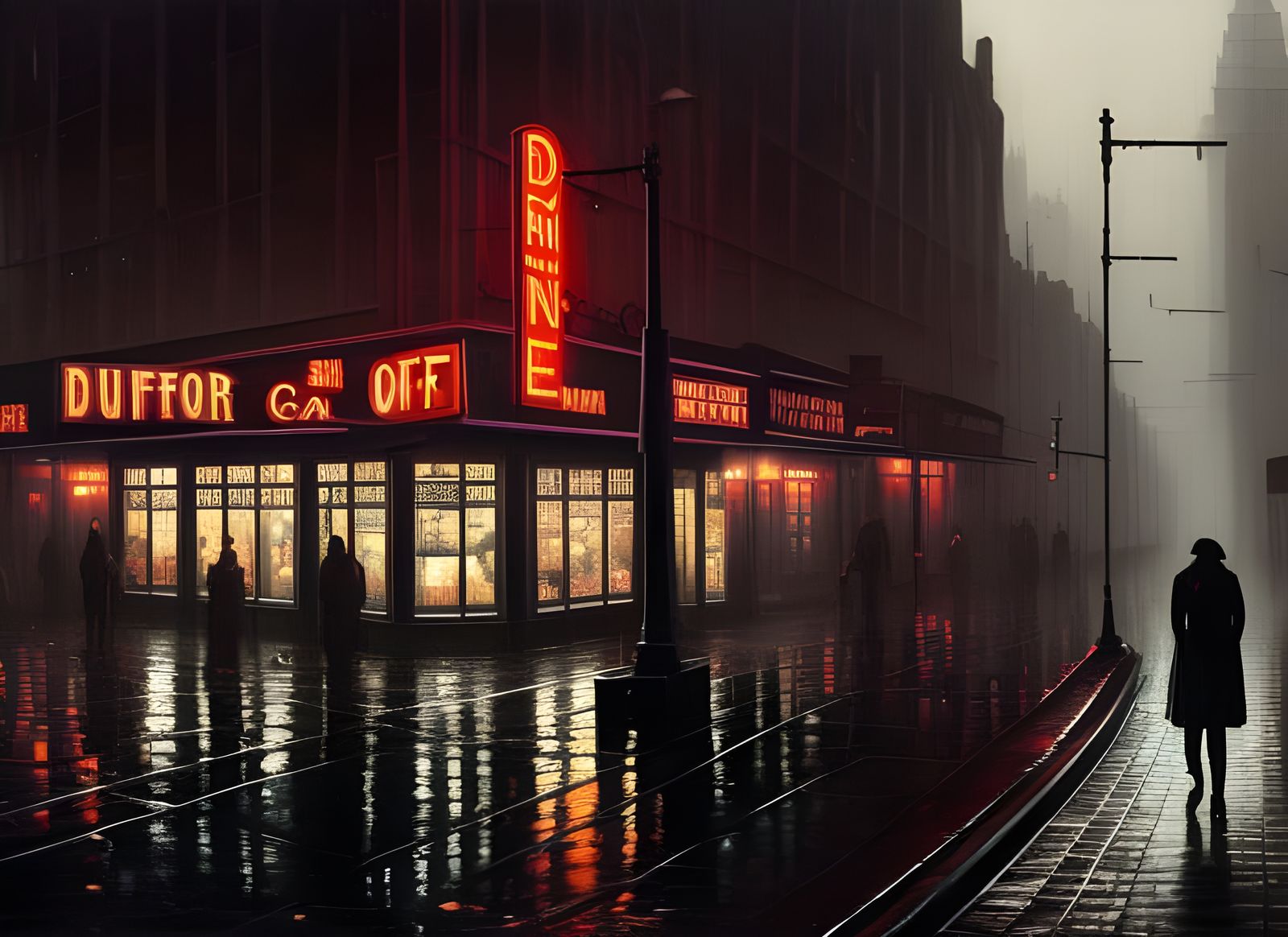 Cafe Noir  by @Starfish and Coffee