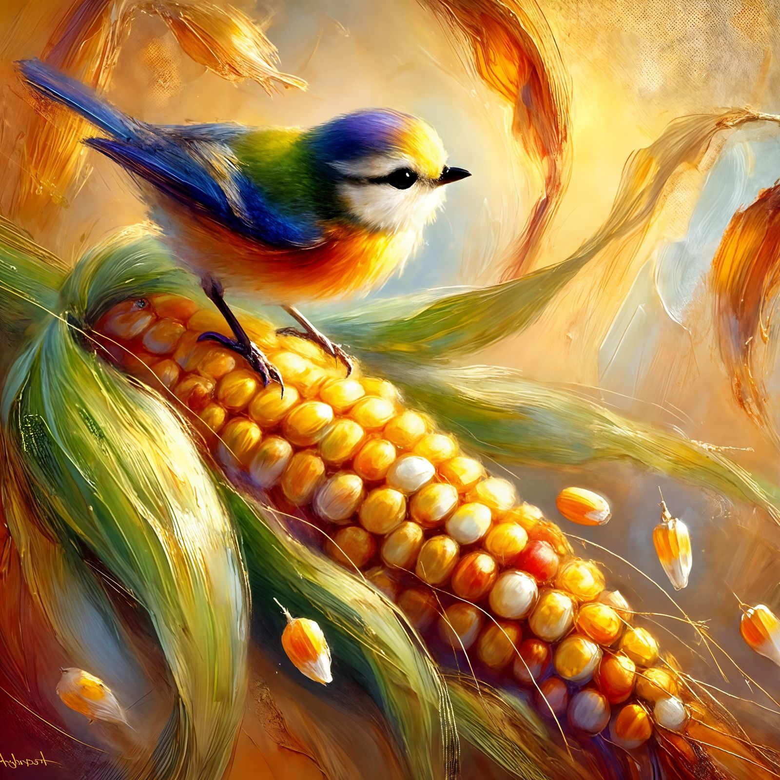 Corn bird