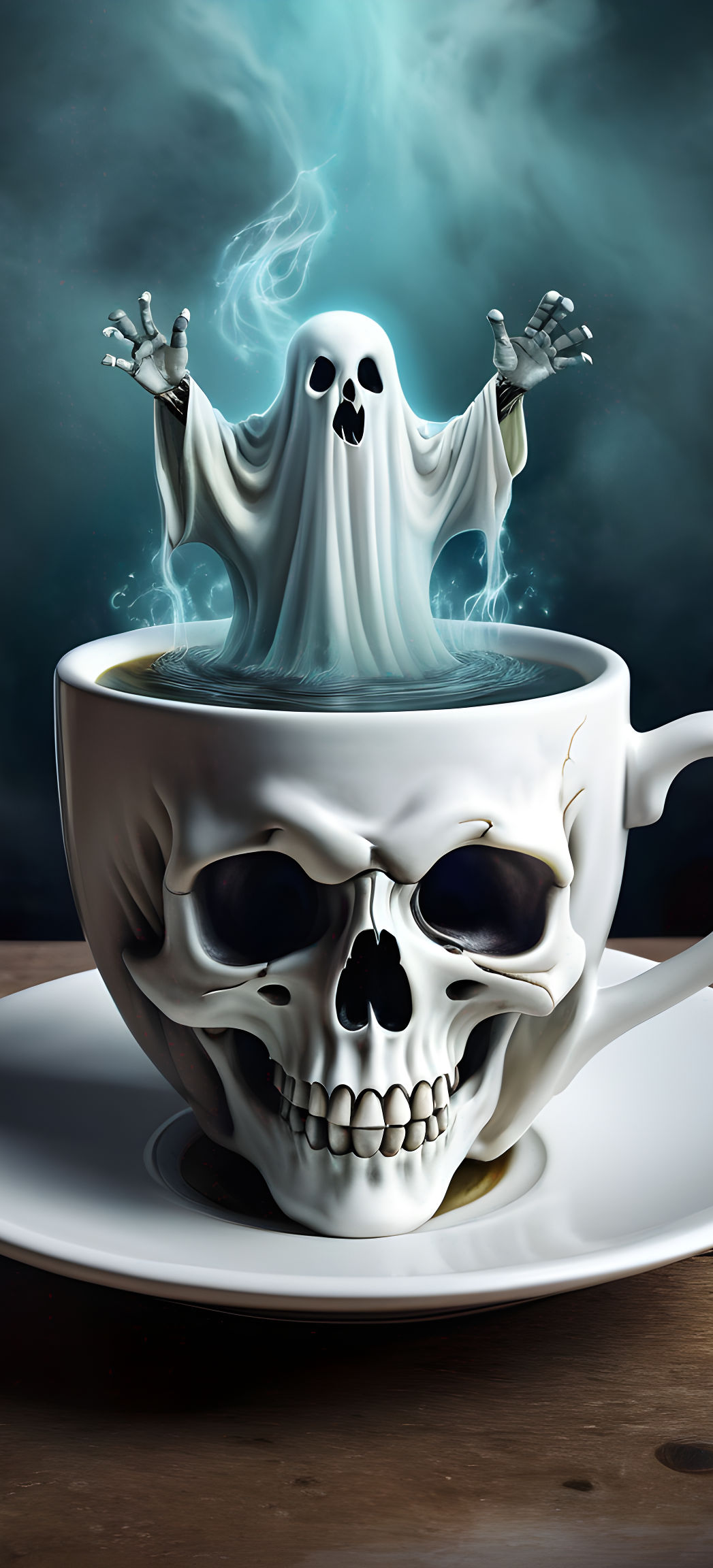 Ghostly tea