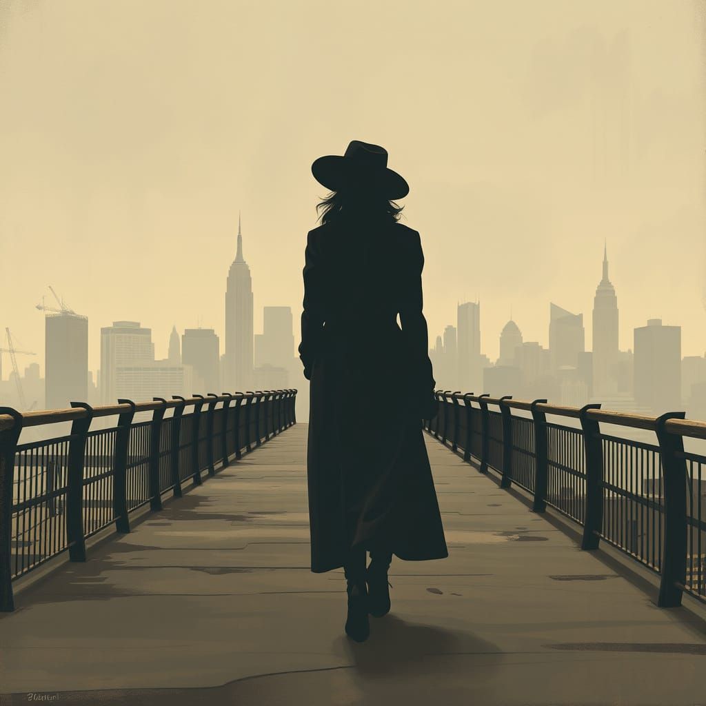 The City in Silhouette  by @Noodles