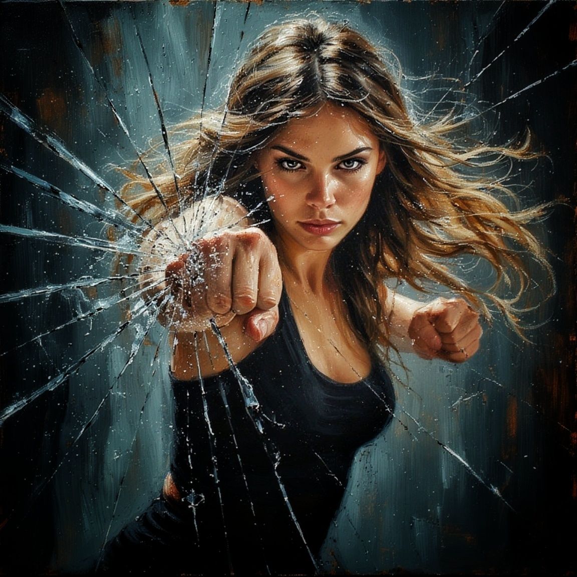 Strong and determined