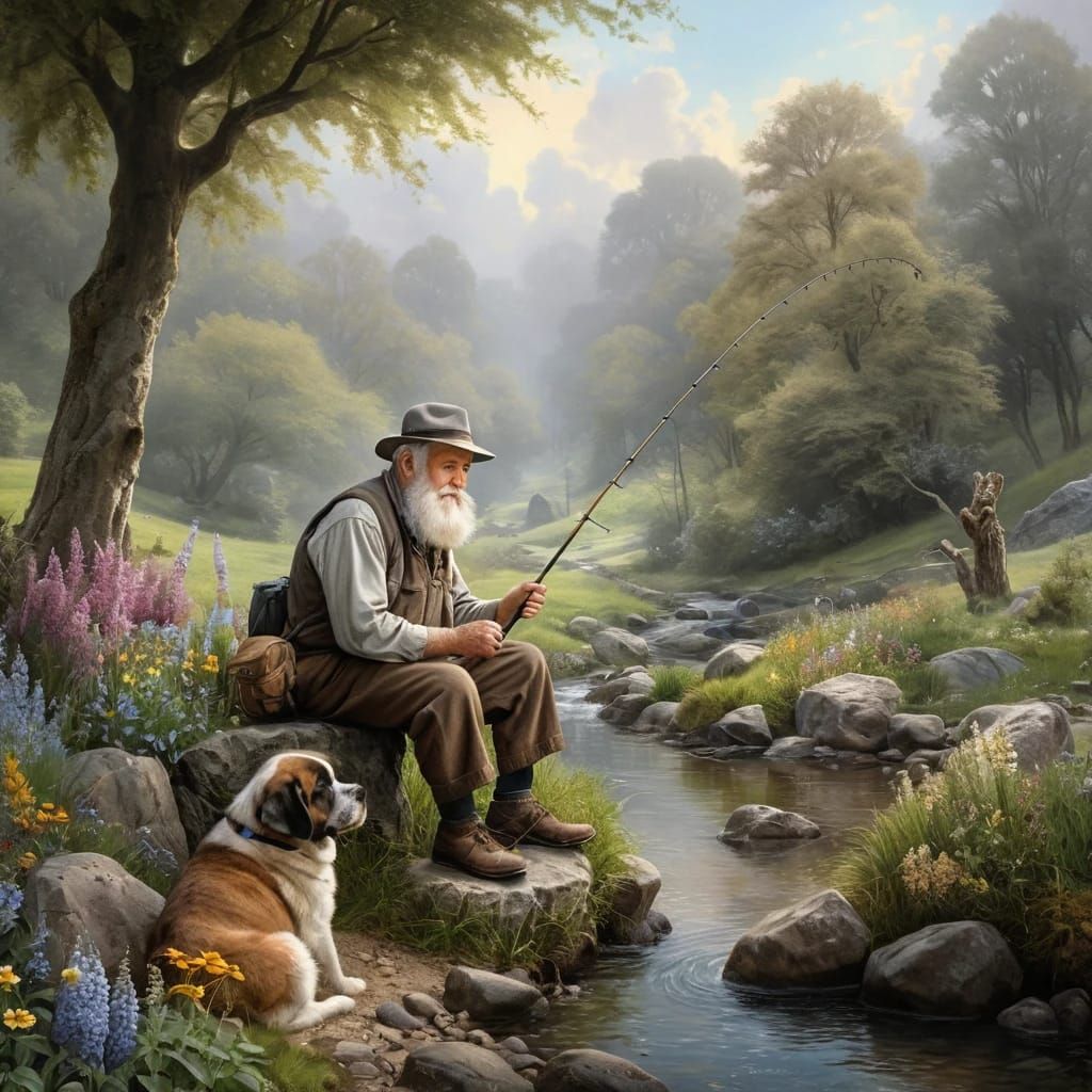 The Fisherman and The Dog