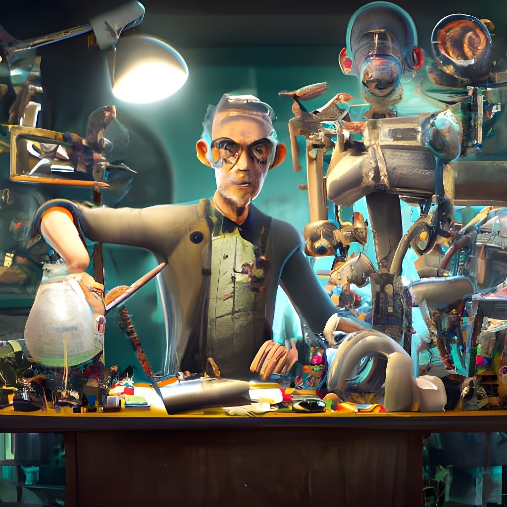 mad scientist  by @Lefteris Michael