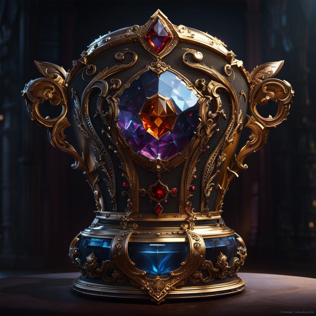 trophy, elegant, royal, gem encrusted, a masterpiece, 8k resolution, dark fantasy concept art, by Greg ...  by @Lennis