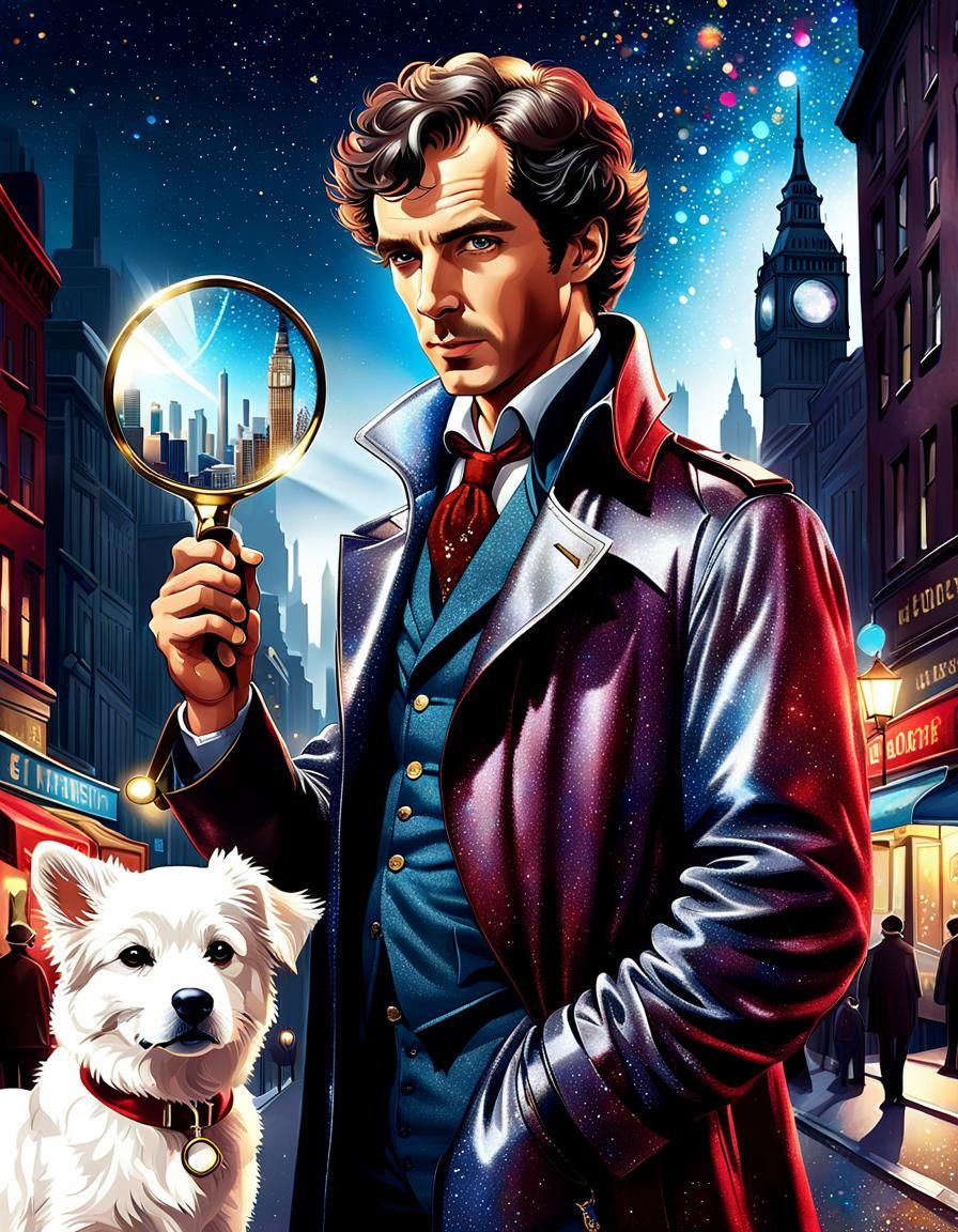 The Detective and his pup  by @shs_kenya