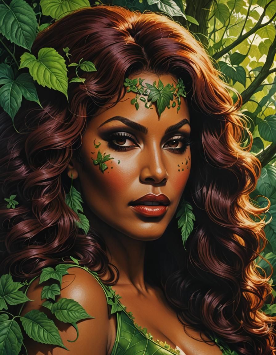 Pam Grier as Poison Ivy
