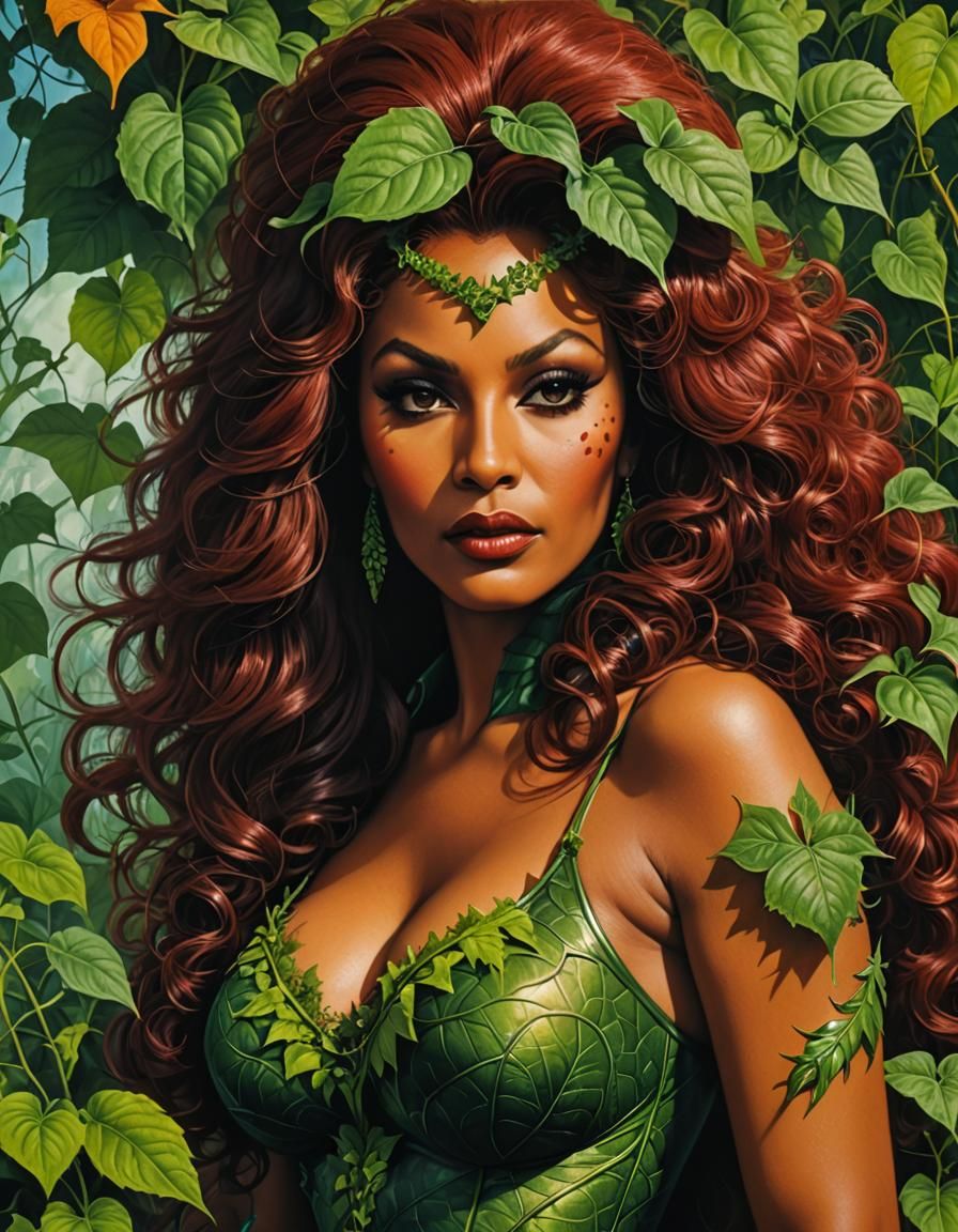 Pam Grier as Poison Ivy