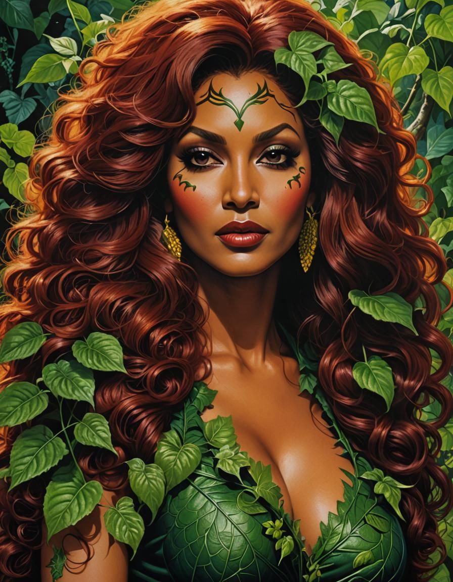 Pam Grier as Poison Ivy