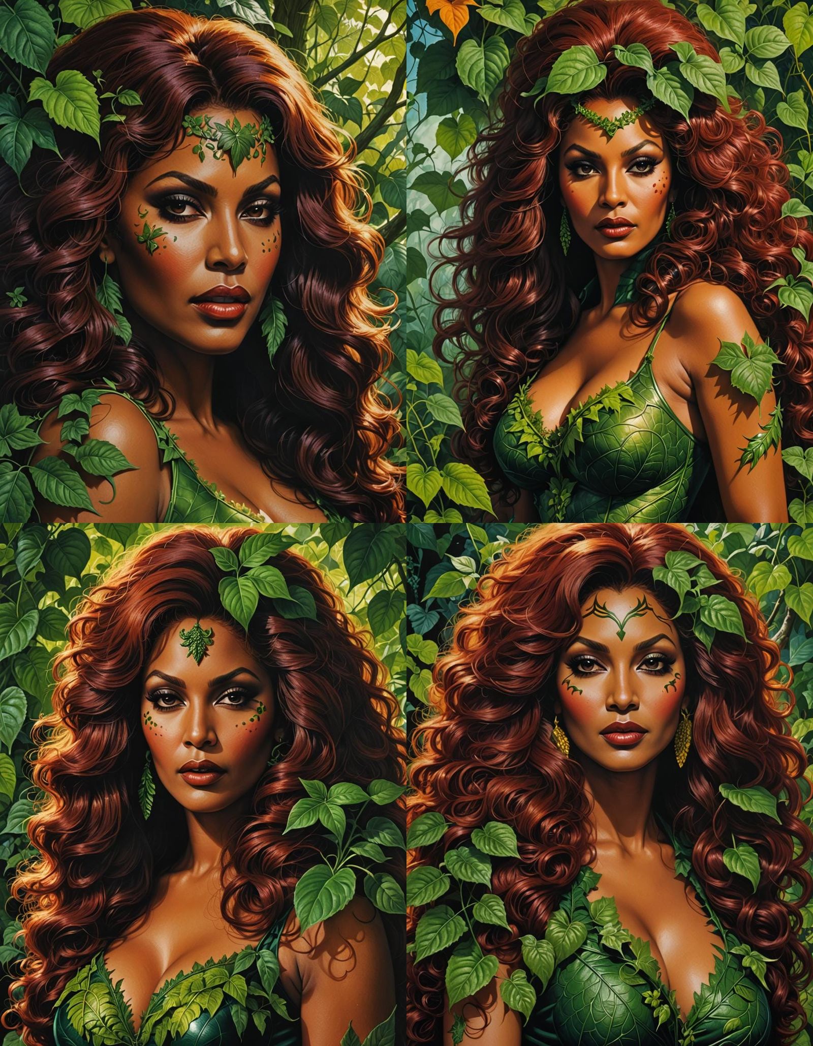Pam Grier as Poison Ivy