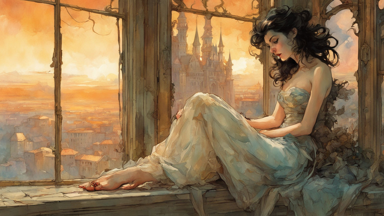 Vintage Fantasy Pin Up