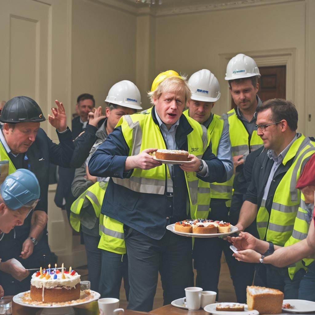 Boris Johnson's lockdown birthday party.  by @Howardthe_duck