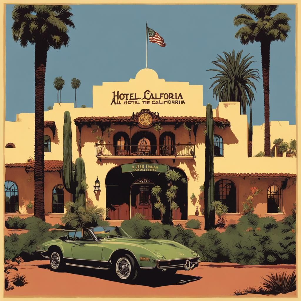 Hotel California- The Eagels ...  by @Eggsquizit 