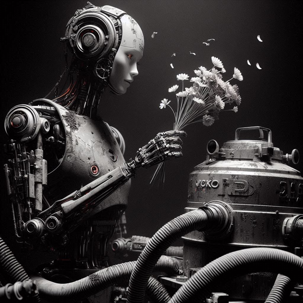 The robot who discovered love ❤️