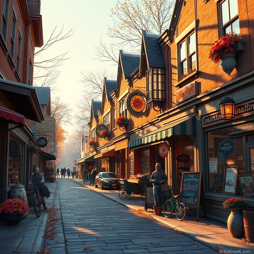 Small Business Saturday by capturing the charm and individuality of local shops and small businesses. ...  by @Mahito