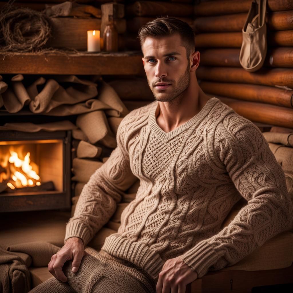 Men in Knitwear