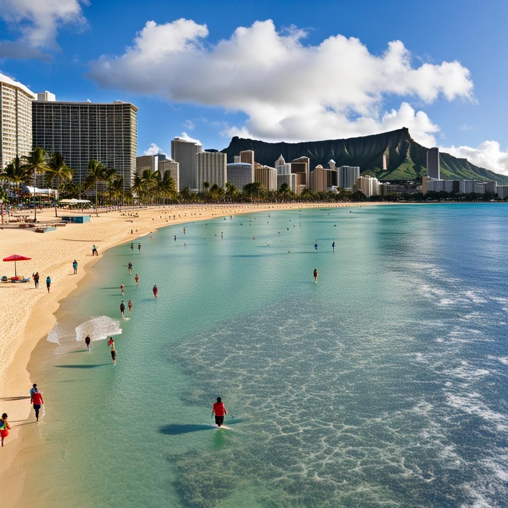 Waikiki beach