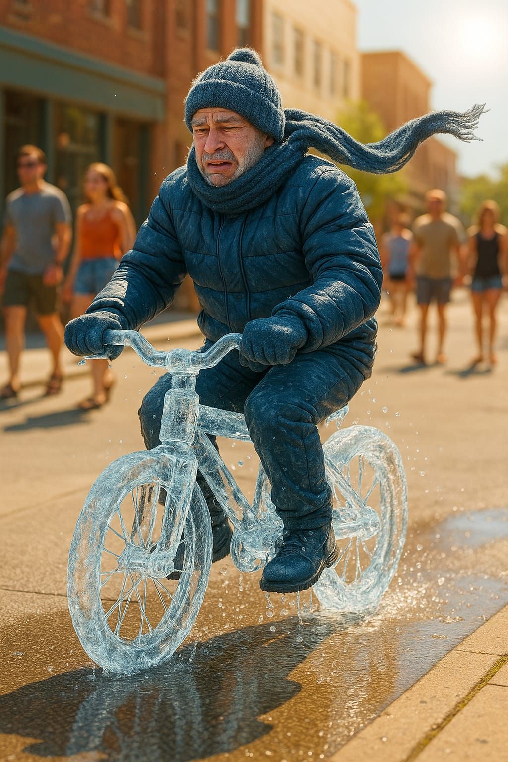 I want to ride my b-icicle