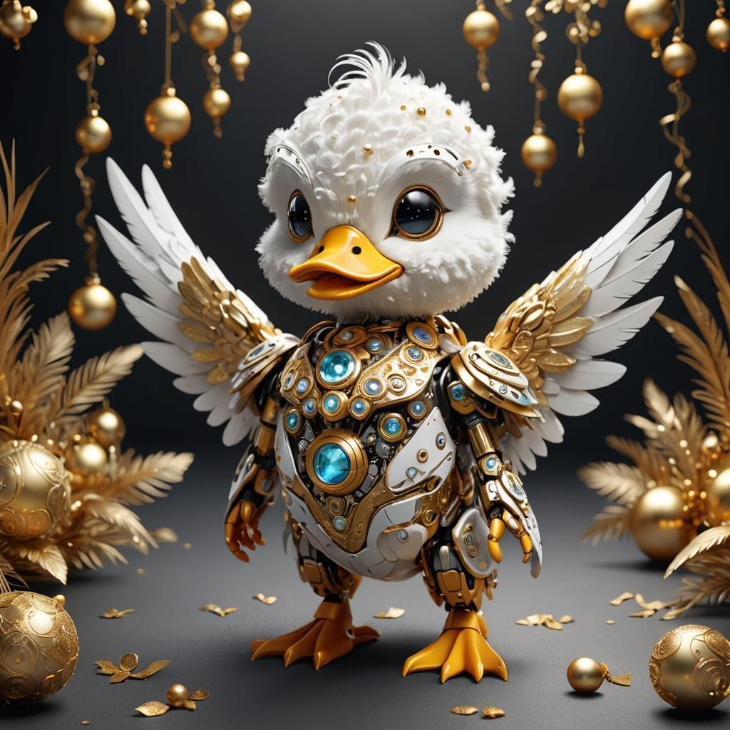 The fancy duckling   by @Alux