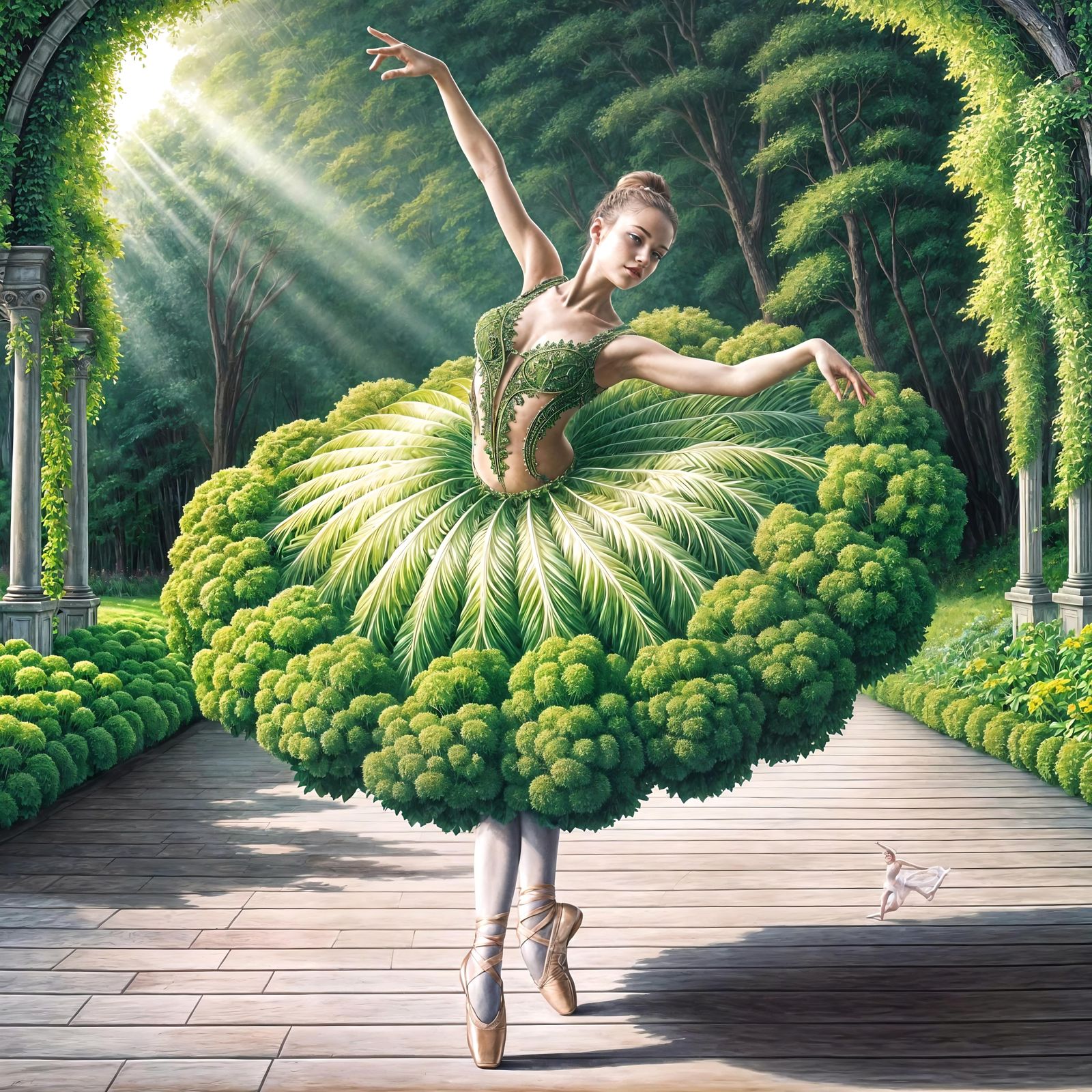 Lettuce dance together...  by @DravensPlace