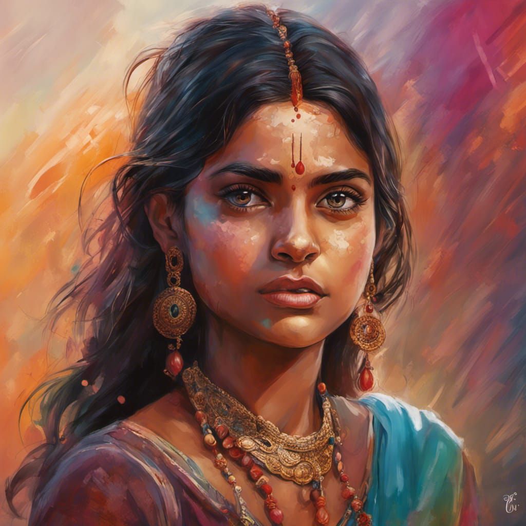 world's most beautiful Indian girl - AI Generated Artwork - NightCafe ...