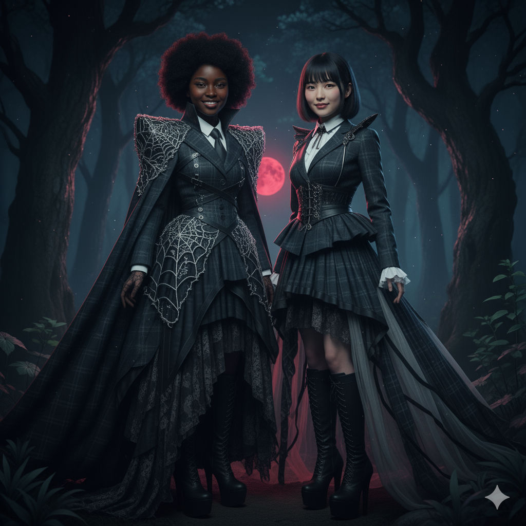 Gothic Moon Rabbit and Inini