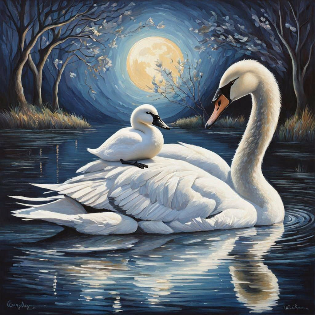 "I love you, my little one. Never let them call you ugly."  by @Natural Disaster