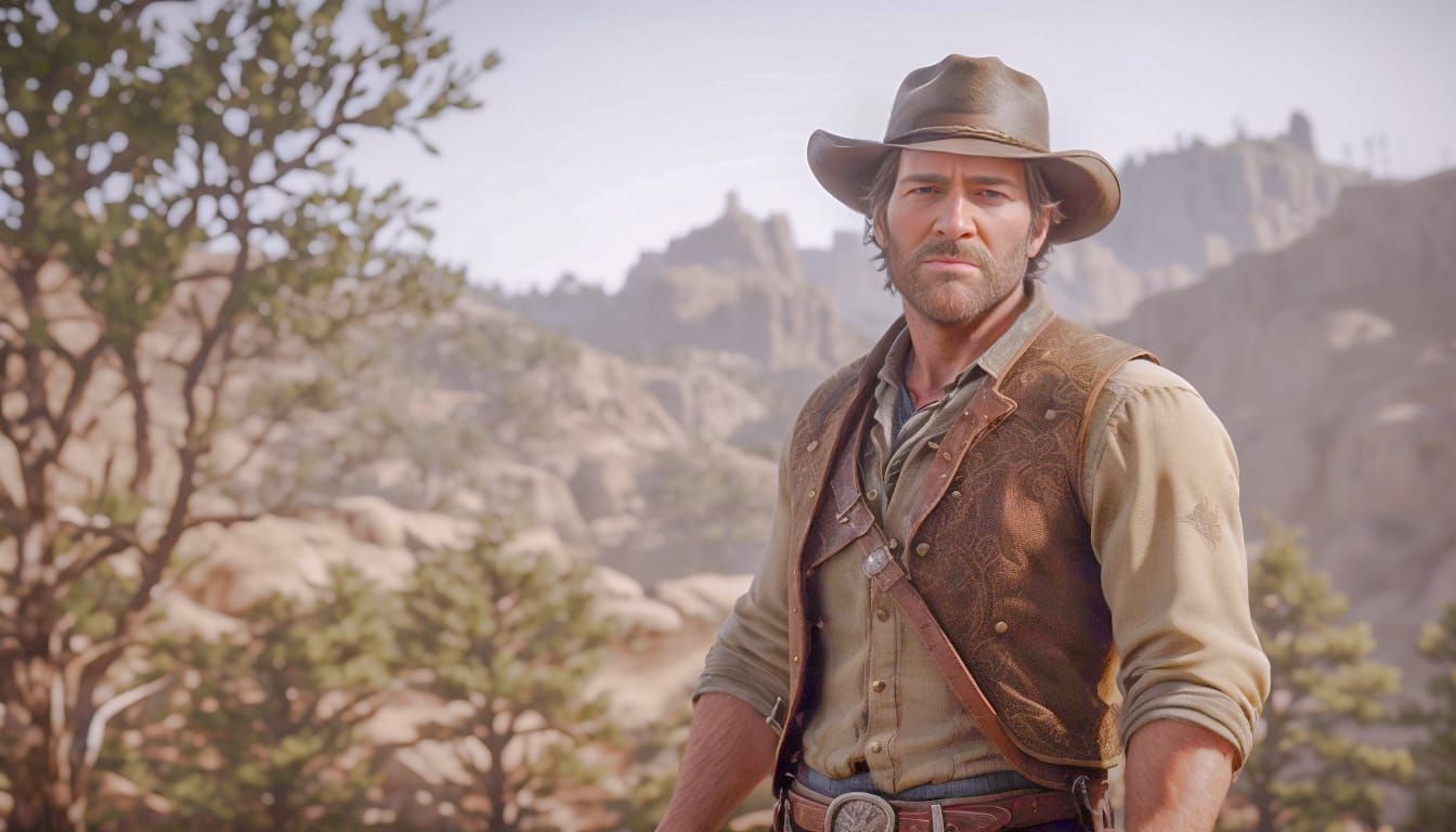 Arthur Morgan in His Natural Habitat