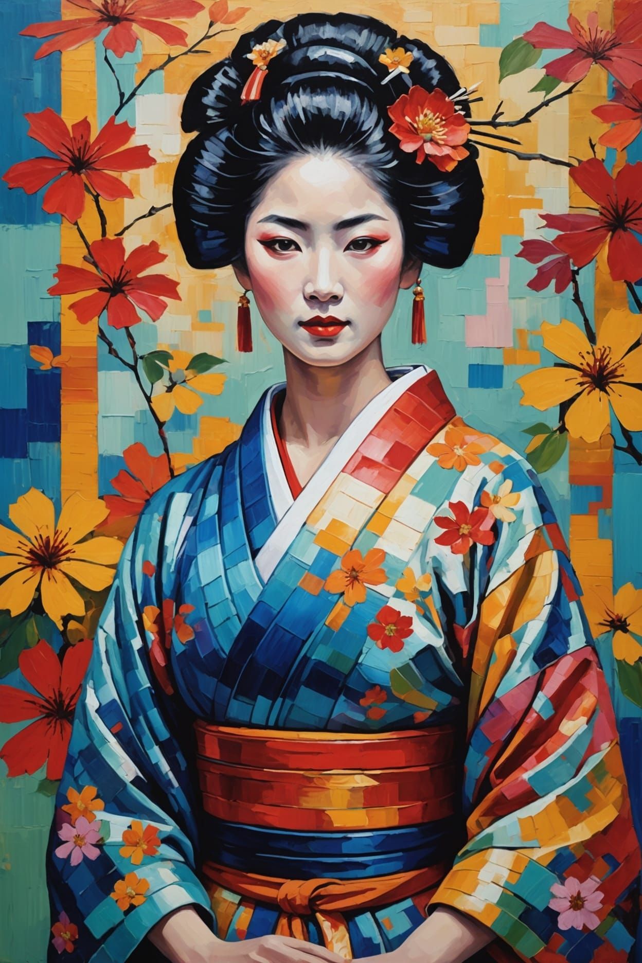 floral Kimono