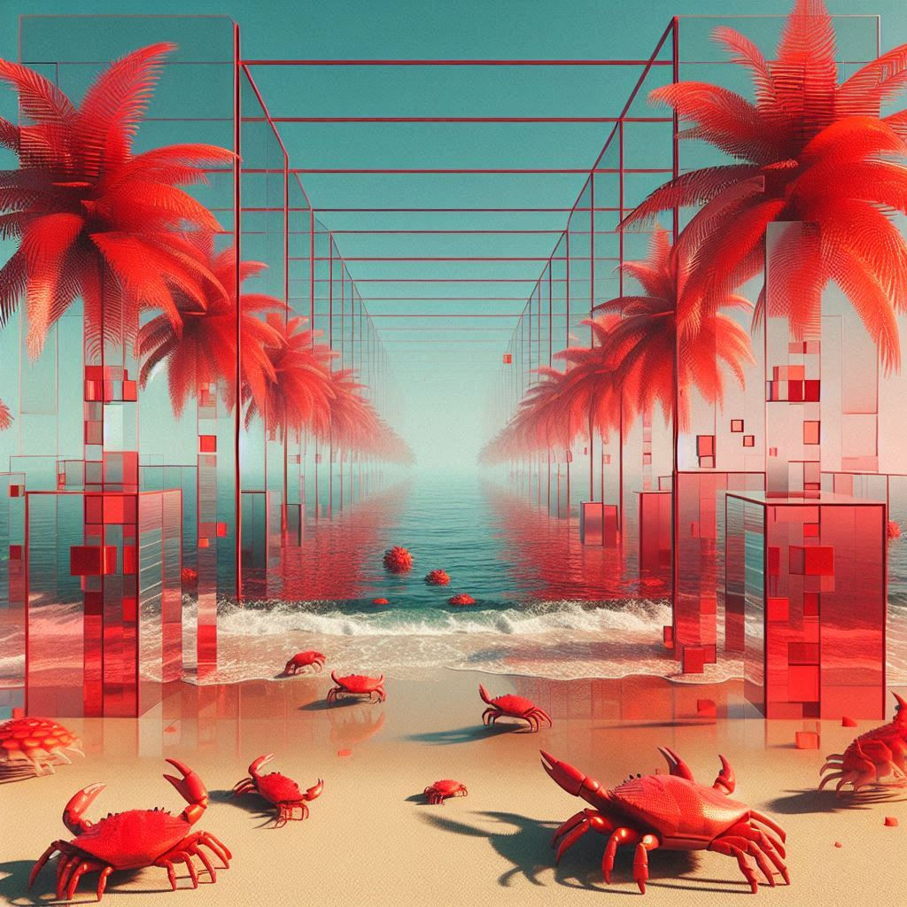 Glassy Glitches with Crabs