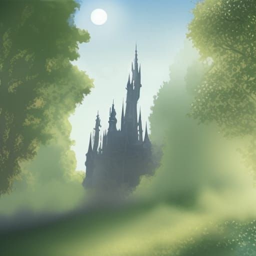 Efteling Droomvlucht, Thick Brush Strokes, Fantasy Ethereal Digital Art ...