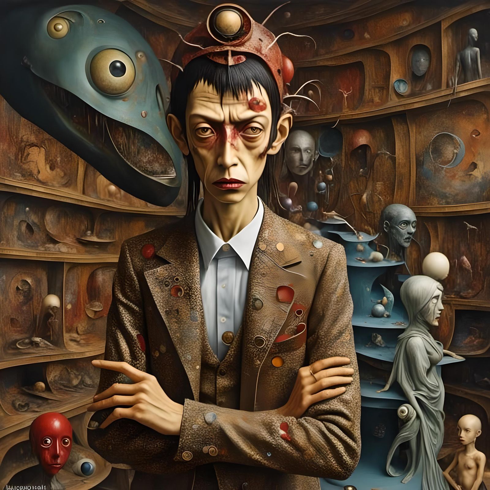 Private Library - AI Generated Artwork - NightCafe Creator