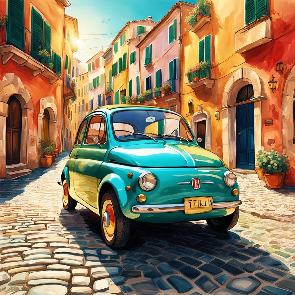 An italian compact car called " Jolly Macchia"