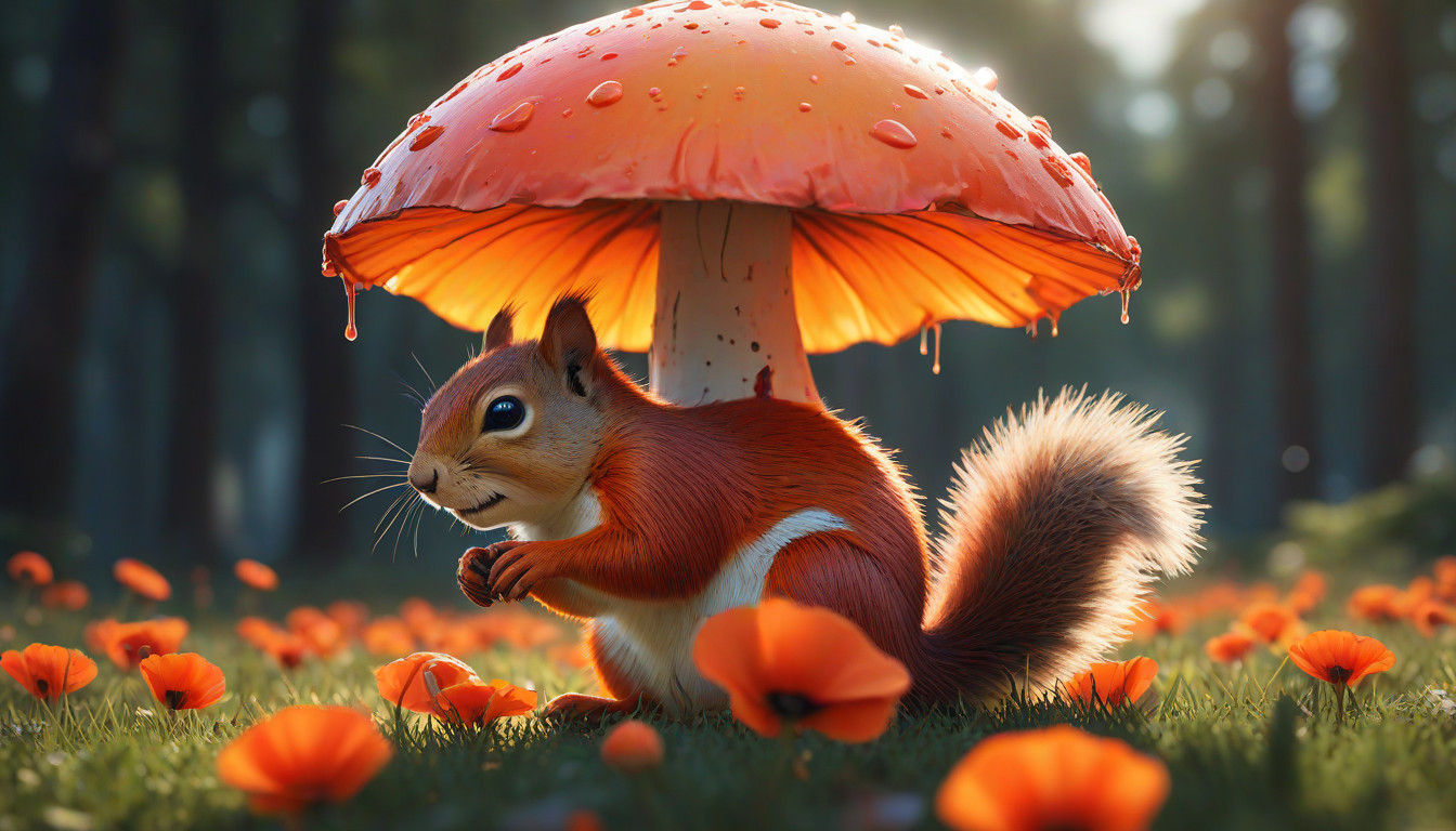 natural umbrella   by @Nightmare