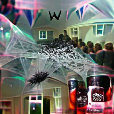 House party cobweb dark