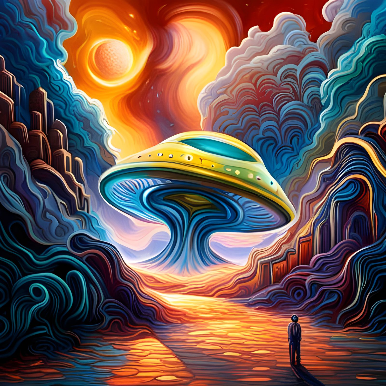 Beam Me Up Scotty AI Generated Artwork NightCafe Creator