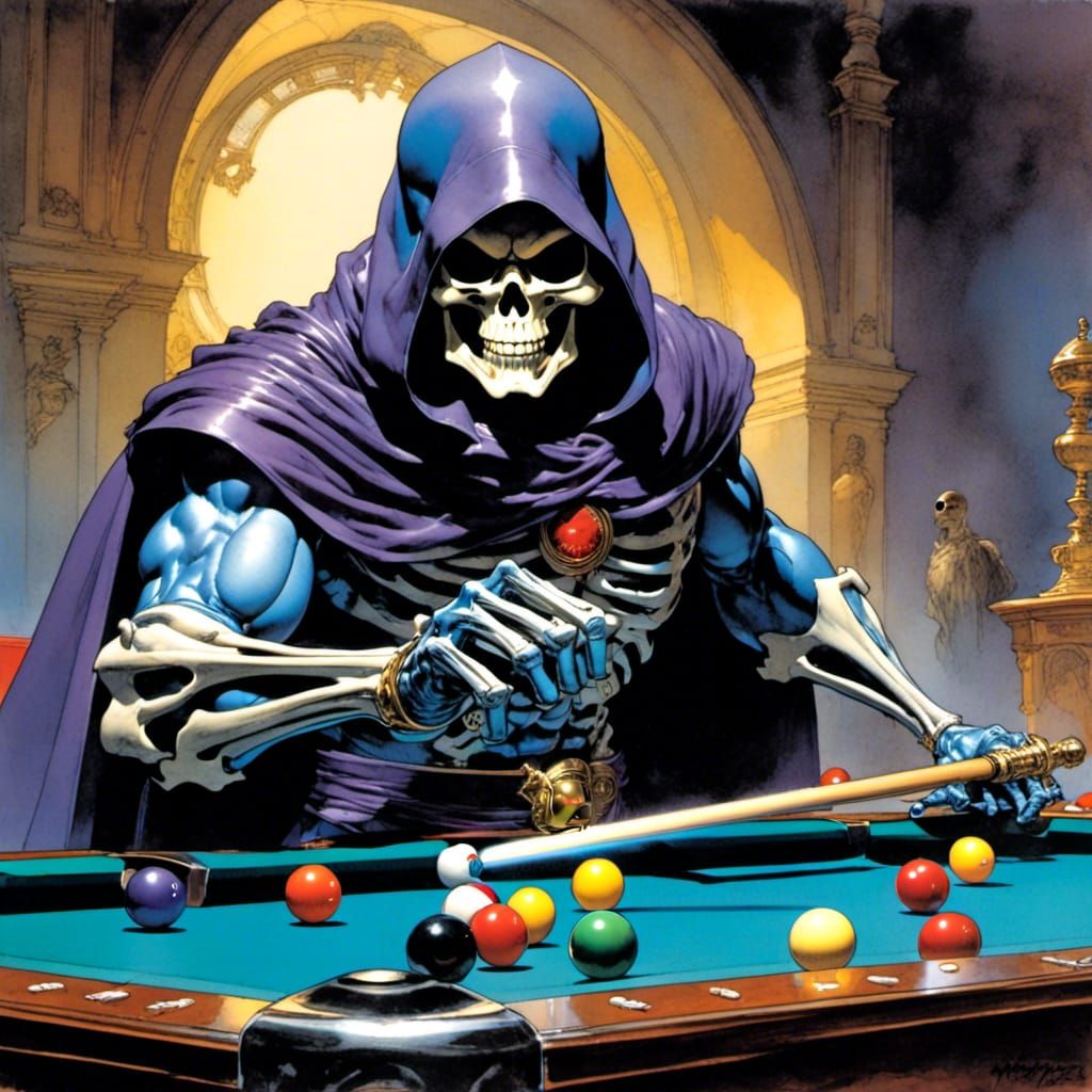 Skeletor Pool Master
