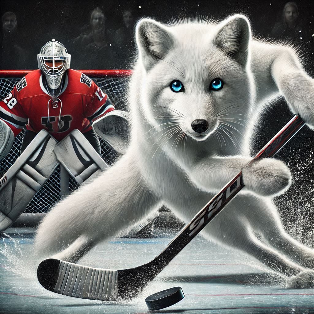 First Hockey Game !! #2