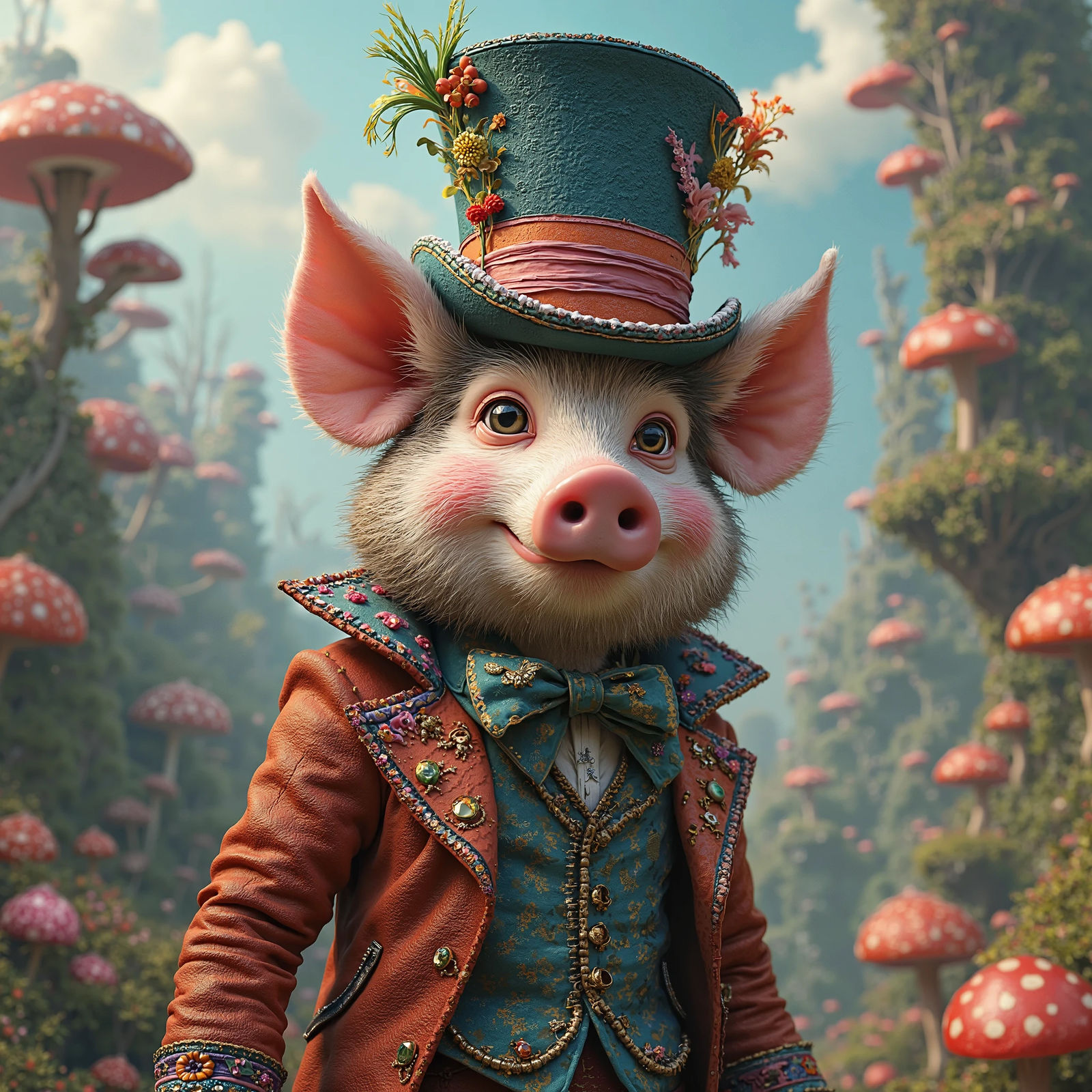 The hog-wild Hatter