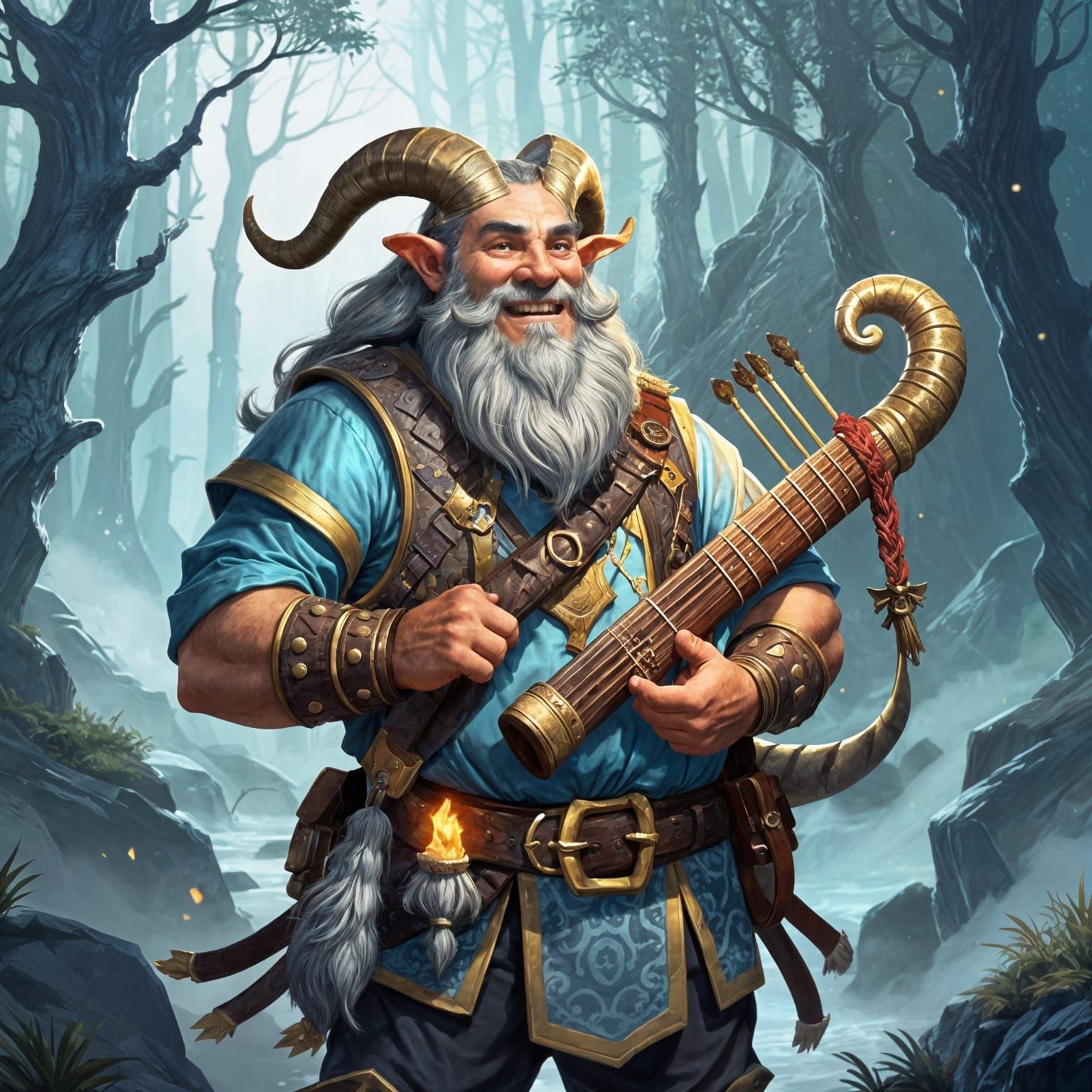 Gildric Ramsborn - No one expected him to be a lute player  by @St_Moses