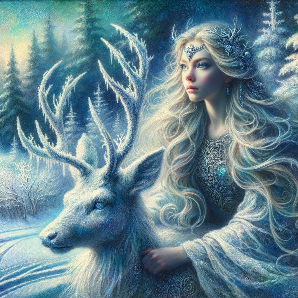 Frost Princess  by @JSCA